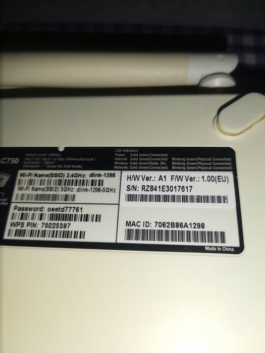 Router D-Link GO-RT-AC750