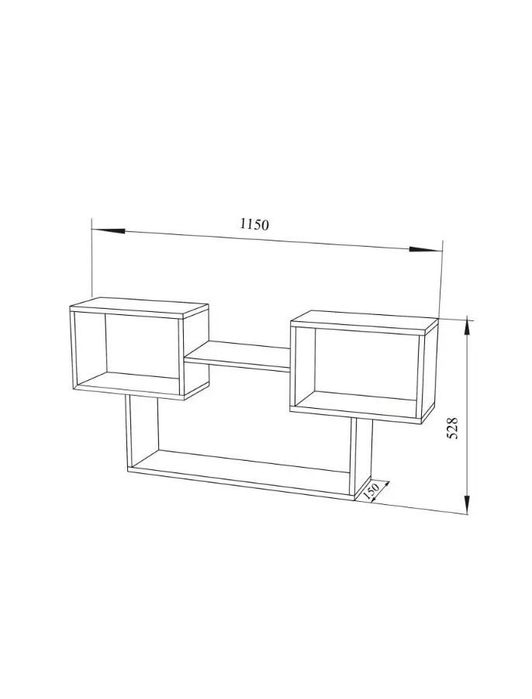 Навесная полка. Размеры разные