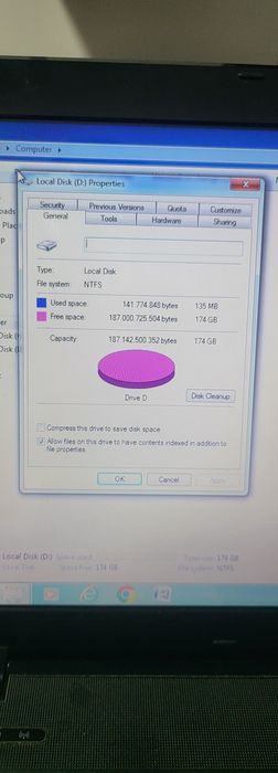 Vand laptop Acer