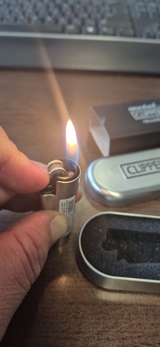 Оригинална метална запалка Clipper