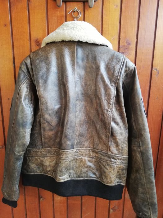 Geaca piele bărbati Aviator Aviatrix XL