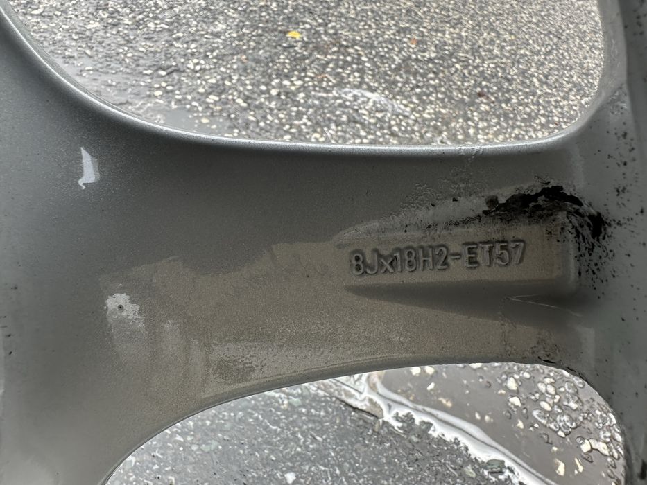 Roti iarna porsche in doua latimi BBS 5 spite