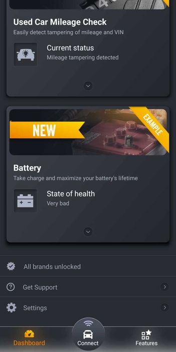 Diagnoza Carly / Carista /  B-tool expert