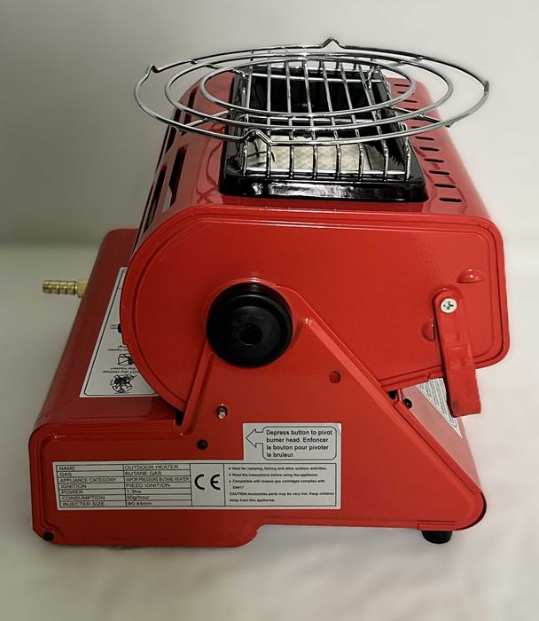 Газов отоплител/котлонYinleader 808B – 1.3kW | ГАРАНЦИЯ | За къмпинг и риболов