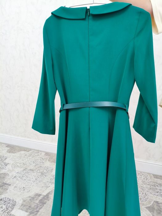 Турецкий платье. Зеленого цвета