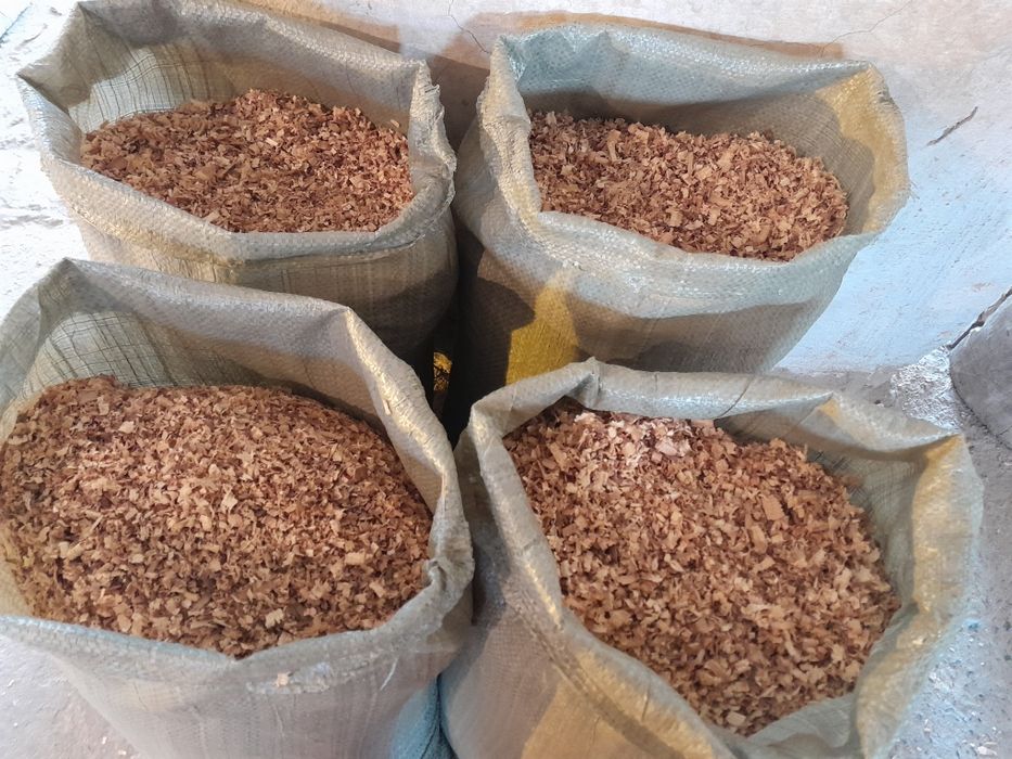 Стружка сатылады.мешокта