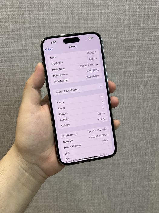 Iphone 14 pro max 128GB