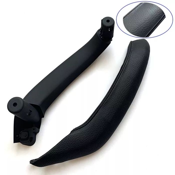Maner interior fata usa dreapta pasager negru piele Bmw X3 F25 X4 F26