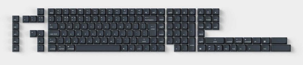 Keychron - Taste - ISO Shine-Through ABS OSA Full Set Keycap Set