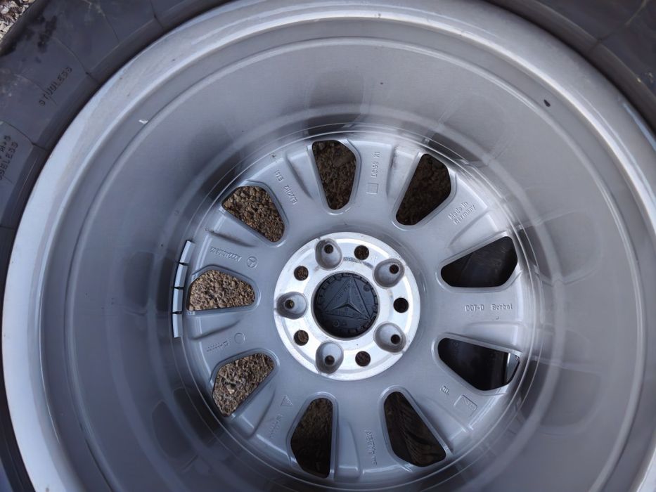 17" оригинални алуминиеви джанти за Mercedes S/E/C...