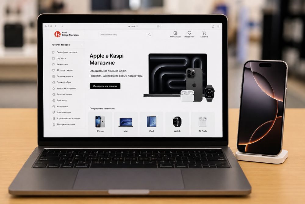 Продам каспи магазины с доступом на Apple