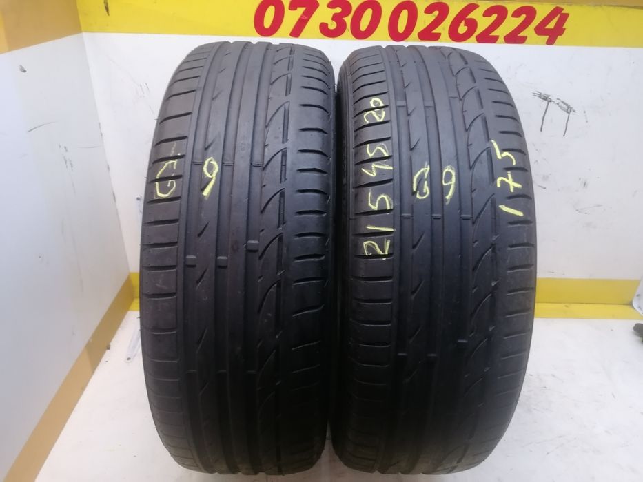 215/45/20 2*Bridgestone vara 95w dot 2217.   4,72mm