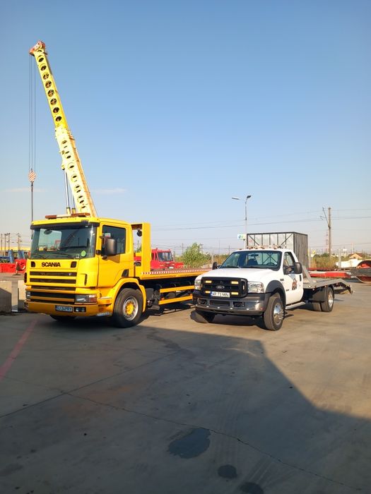 Tractări utilaje până în 10 t deblocări auto, accidente