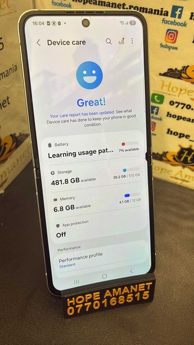 Hope Amanet P3 Samsung Zflip 6 512 GB