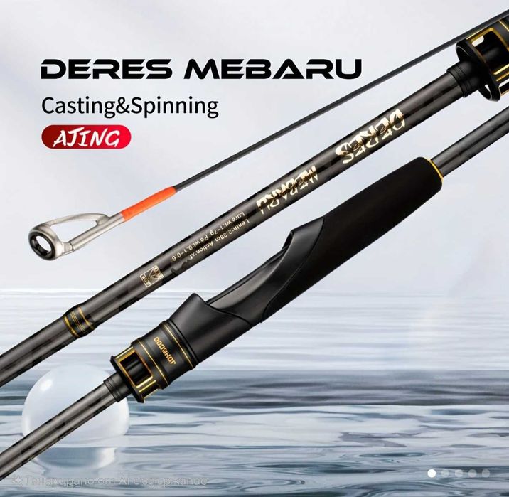 Спининг въдица ултра лайт с fuji окомплектовка