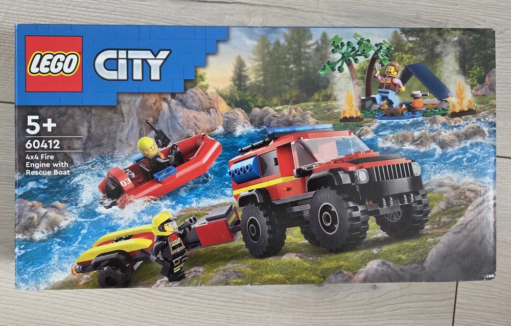 lego 60412, utilizat cu toate piesele si cu carticica