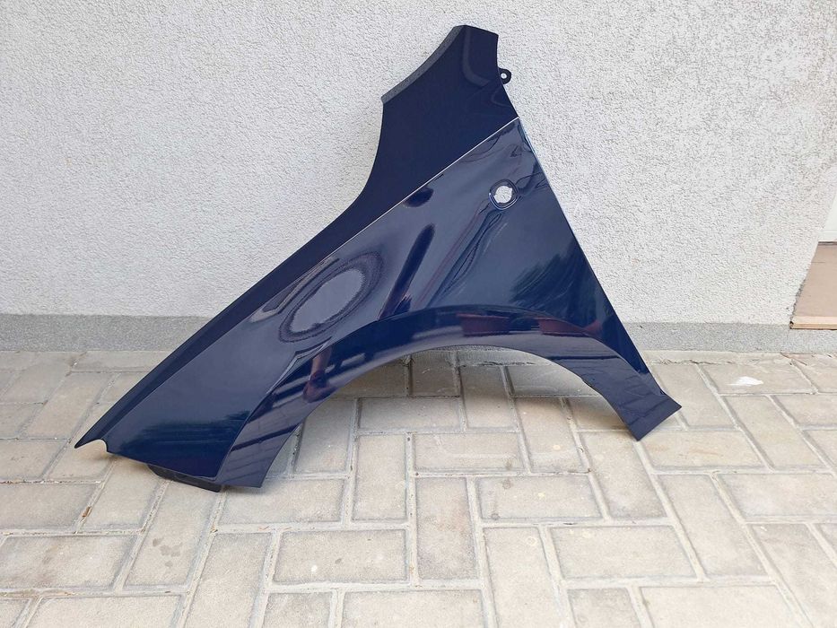 Aripa Fata Stanga Skoda Rapid 2012-2019 Vopsita Albastru