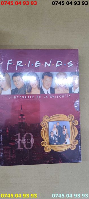 colectie completa dvd FRIENDS 10 SEZ. 39 dvd- uri