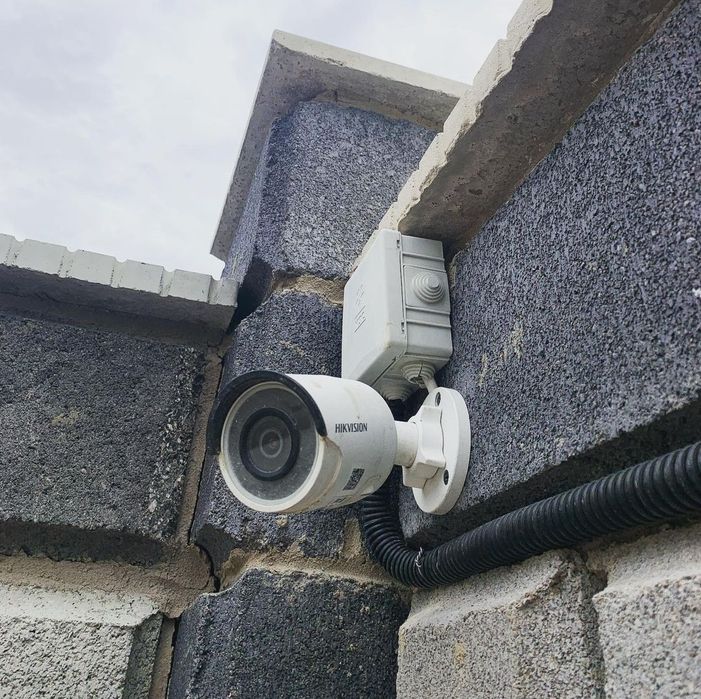 Установка камер видеонаблюдения