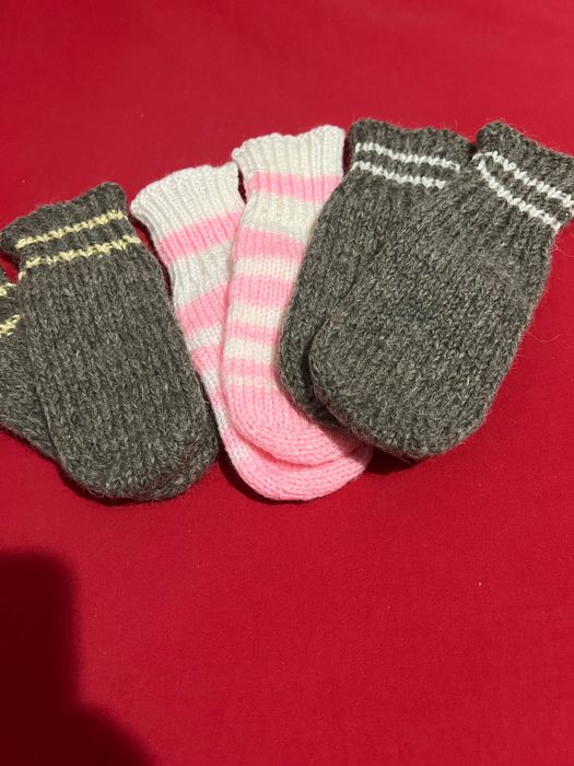 Плетени чорапи и терлици