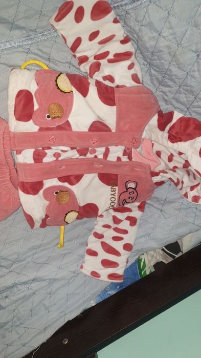 Вещи на девочку комбинезон тройка и двойка на осень и зиму 1-3 годика