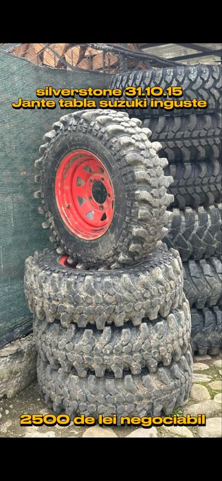 Caucicuri si jante off road 31-33-35 inchi(suzuki,pajero patrol nissan vitara,samurai,jimnny,mitubishi,toyota)