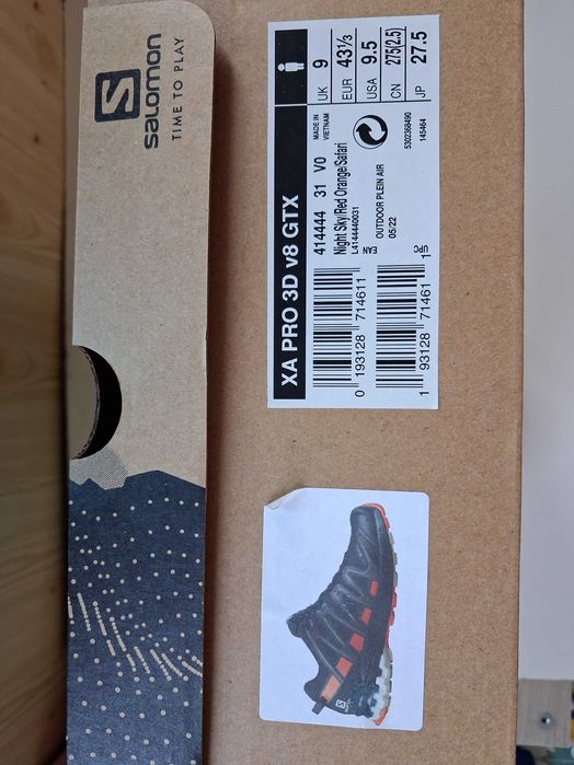 Кроссовки  SALOMON Б/У оригинал