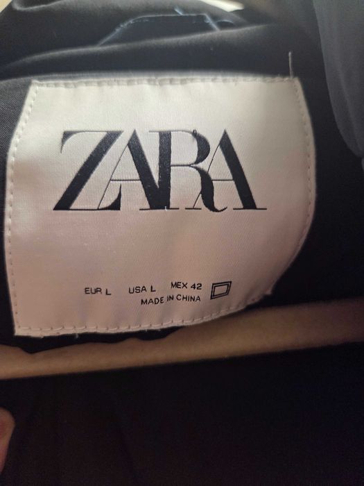 Мъжко зимно синьо яке Zara