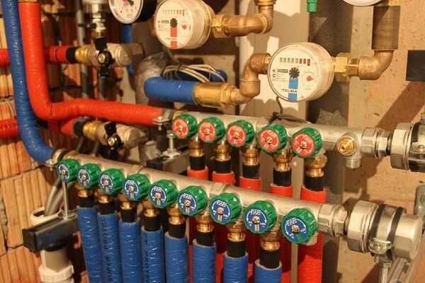 Установка счетчиков контроля жидкости