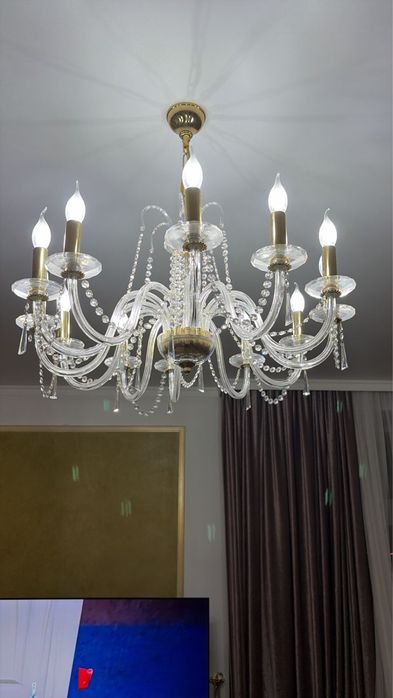 Люстра прага хрусталь