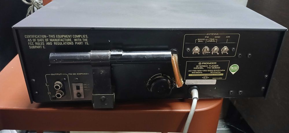 Ретро Pioneer TX-5300 тунер