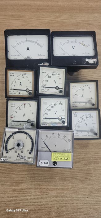 Diverse instrumente de masura si componente