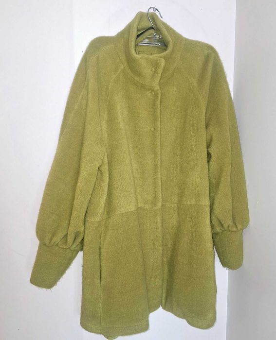 Вълнено дамско палто