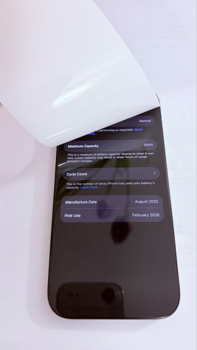 Iphone 16 pro in garantie