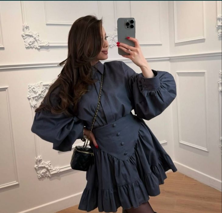 Юбка+рубашка трендовая