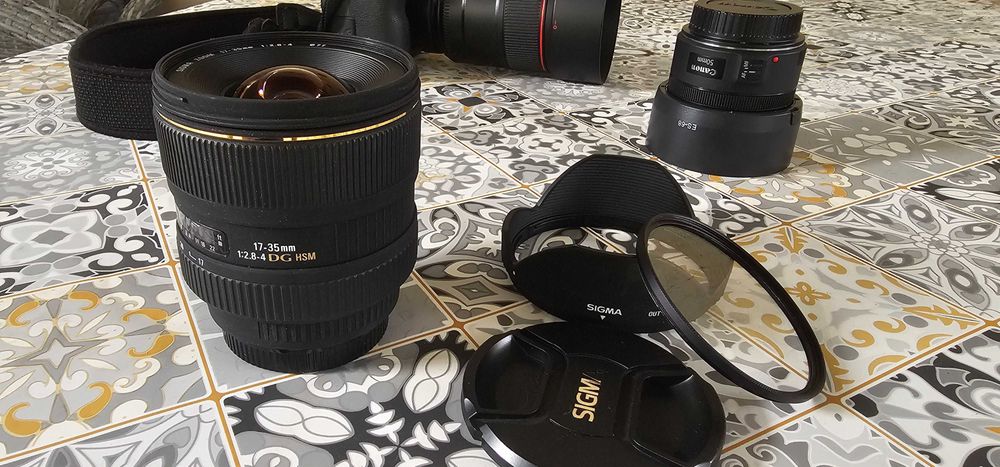 Продается сверхширик для Canon EF, Sigma EX 17-35mm f 2.8-4 DG HSM