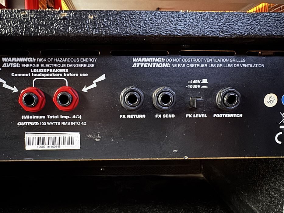 Head Marshall MG100HDFX