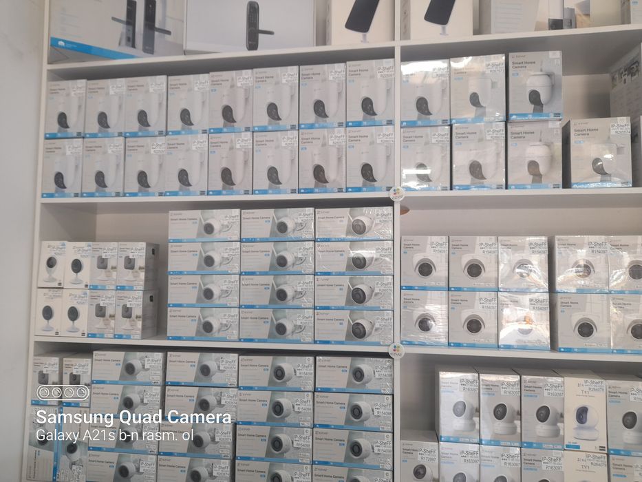 Kamera nastroyka, prashivka, sbros qilib kodini o‘zgartrish,