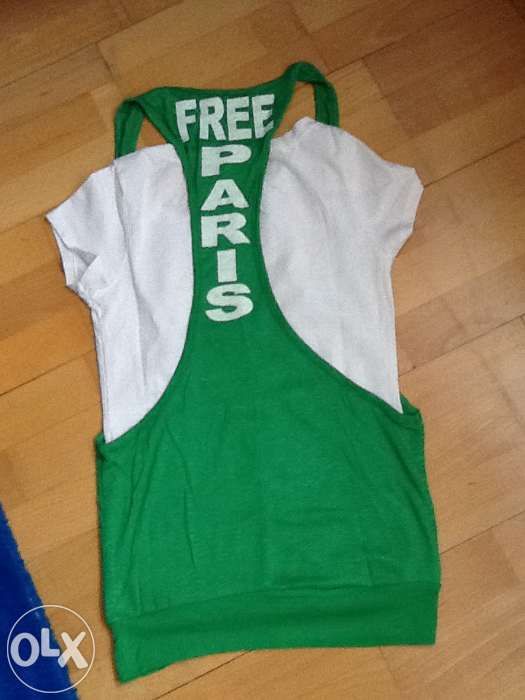 Tricou bumbac M cu maieu cusut