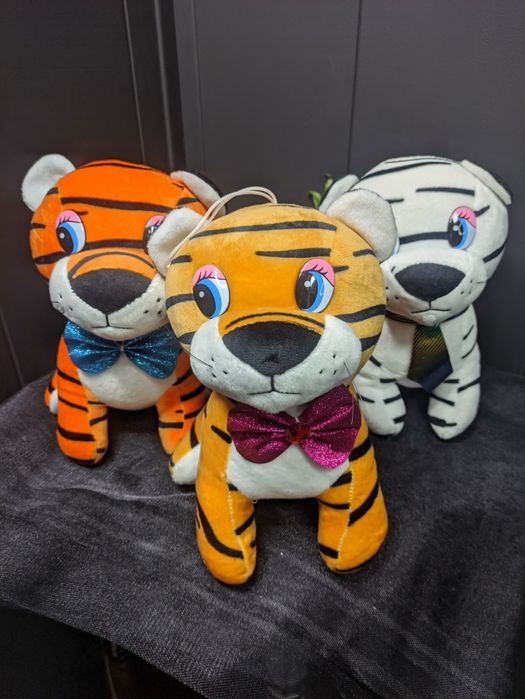 Тигр игрушки мягкие