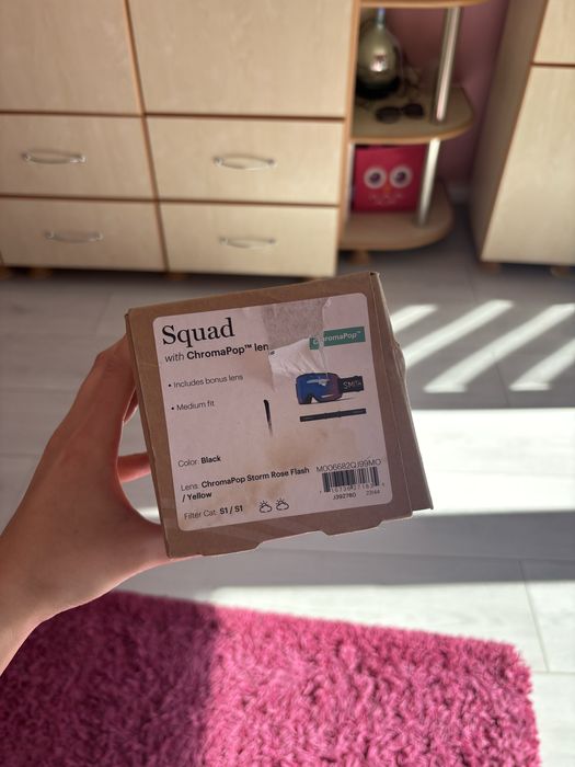 Ochelari schi Smith Squad – lentilă extra + husă + cutie