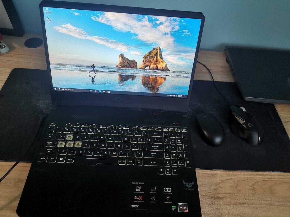 ASUS TUF FX505DD Ryzen 7, 16GB RAM, SSD 512GB, GTX 1050