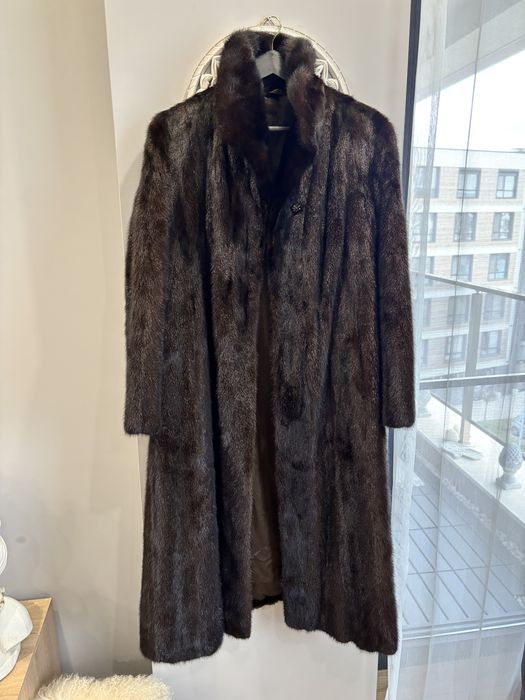 Кожено палто цели кожи лисица норка визон