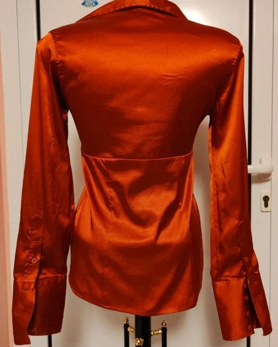 Cămașă Zara satin elegantă