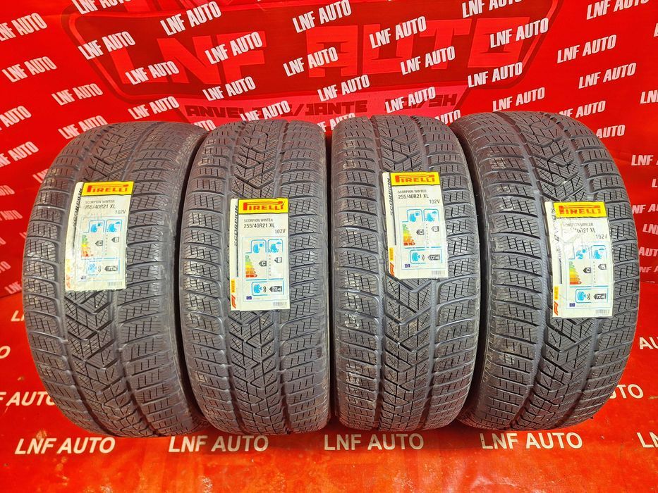 anvelope de iarna - 255/40/21 - pirelli - noi - dot 2020 !