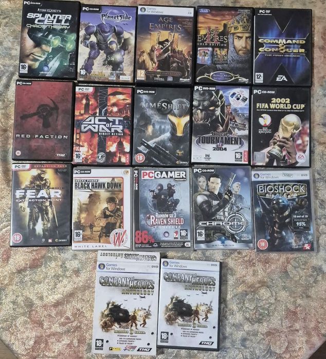 Bundle jocuri PC originale complete