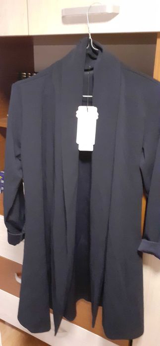 Cardigan albastru subțire