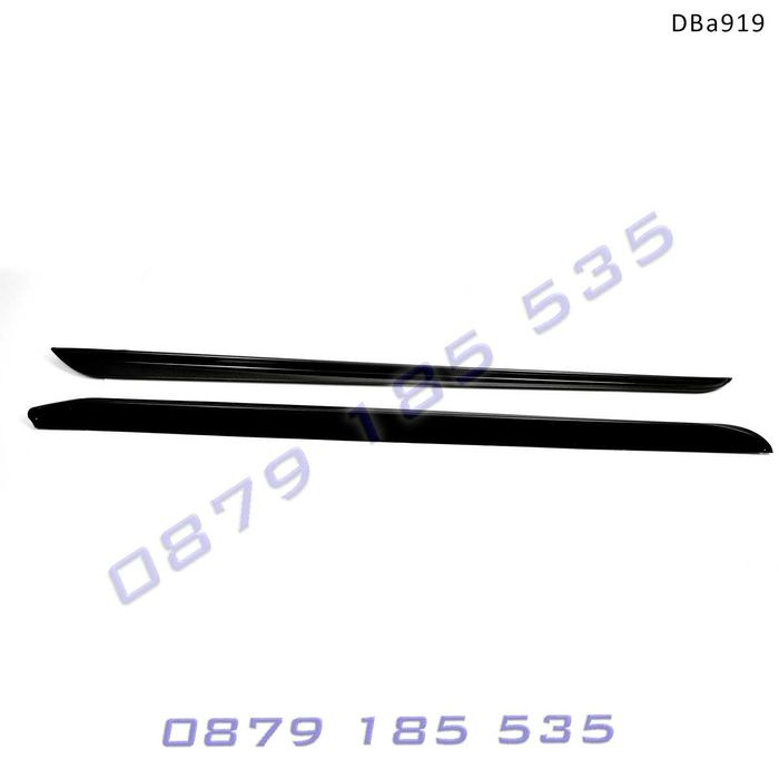 Тунинг черни лайсни прагове BMW 3 G20 G21 странични добавки бмв 3 г20