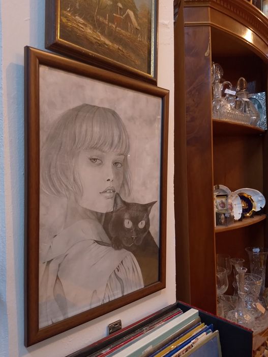 Tablou realist înrămat