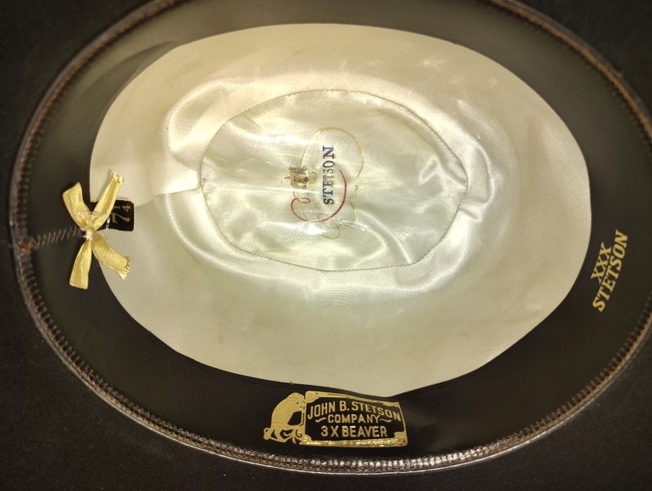 Pălărie Stetson cowboy western pinch front castor superbă
